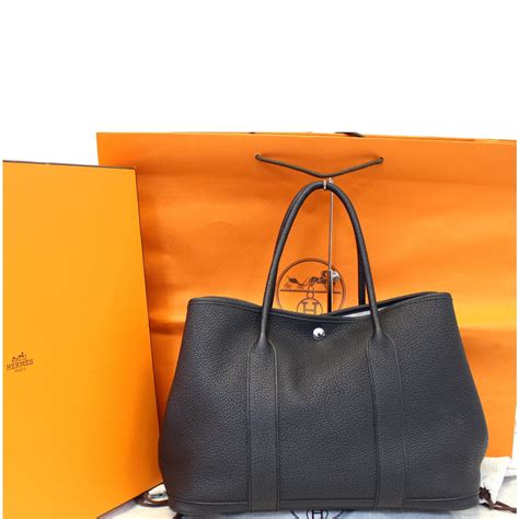 hermes tote bag reversible|Hermes garden party bag price.